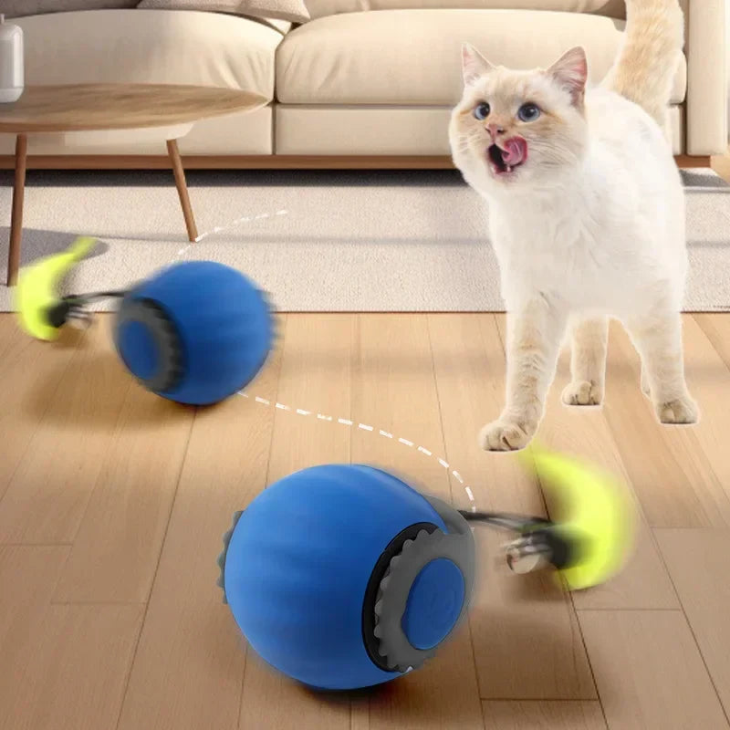 Forever Run Motion Cat Play Ball Toy - Image 1