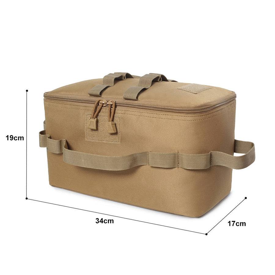 Multi-Compartment Outdoor Trail Camping Sleek Storage Bag - Image 3
