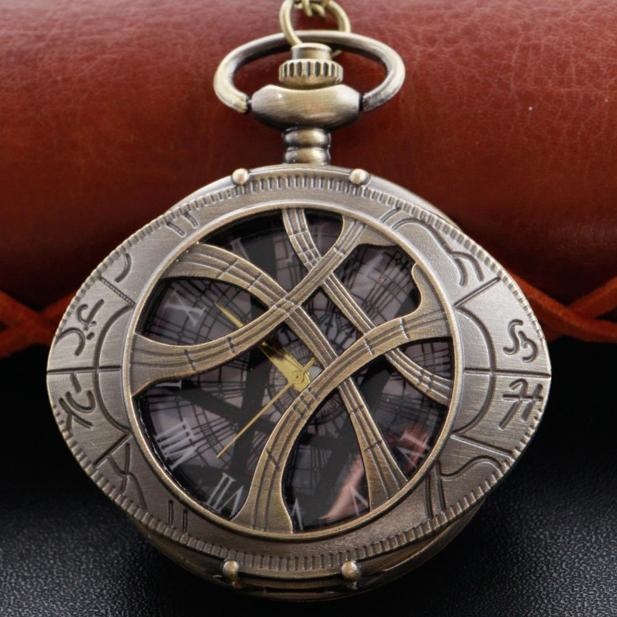 Timeless Tradition Steampunk Pocket Watch Necklace - Image 4