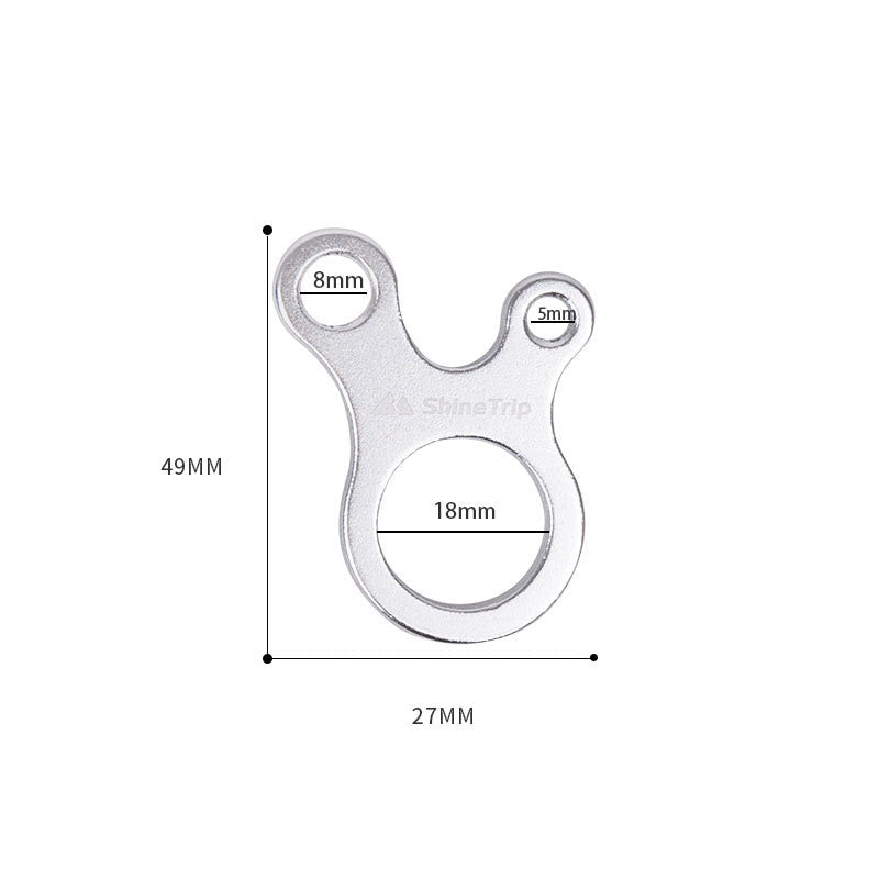 10pcs Quick Knot Tent Rope Buckle - Image 9