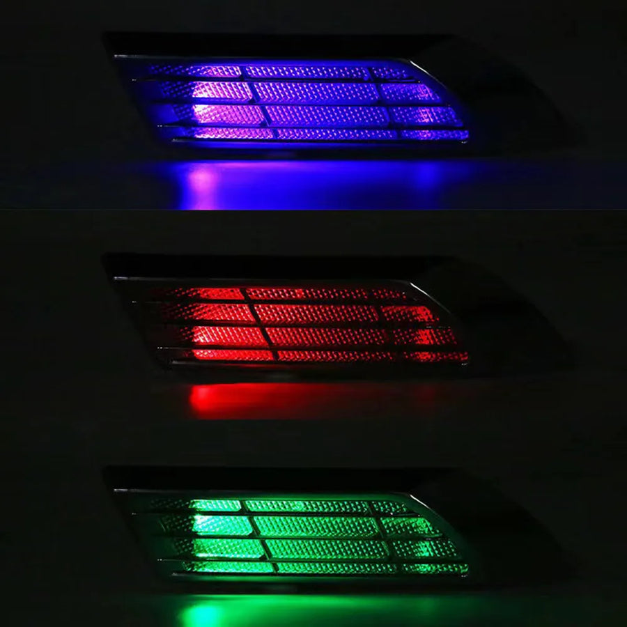 Solar Decorative LED Car Body Tail Light - Image 1