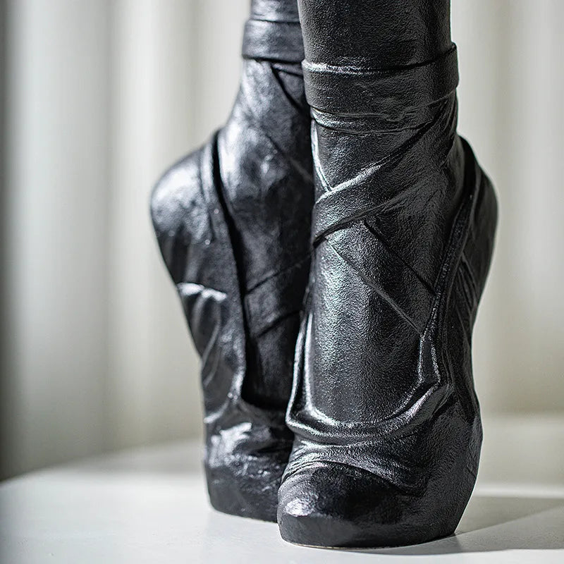 Artistic Ballerina Ceramic Vase - Image 2