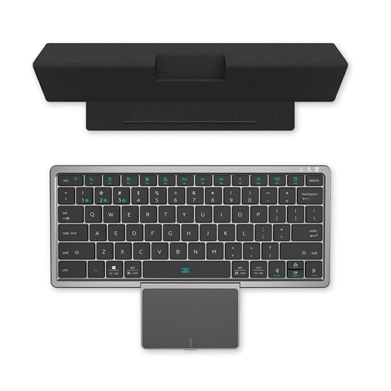 Tablet Holder Wireless Practical Touchpad Portable Keyboard - Image 5