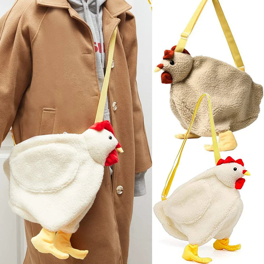 Chicken Mini Chain Shoulder Crossbody Bag - Image 1