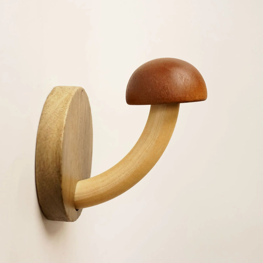 Mystic Mushroom Wooden Wall Clothes Hanger - Image 8