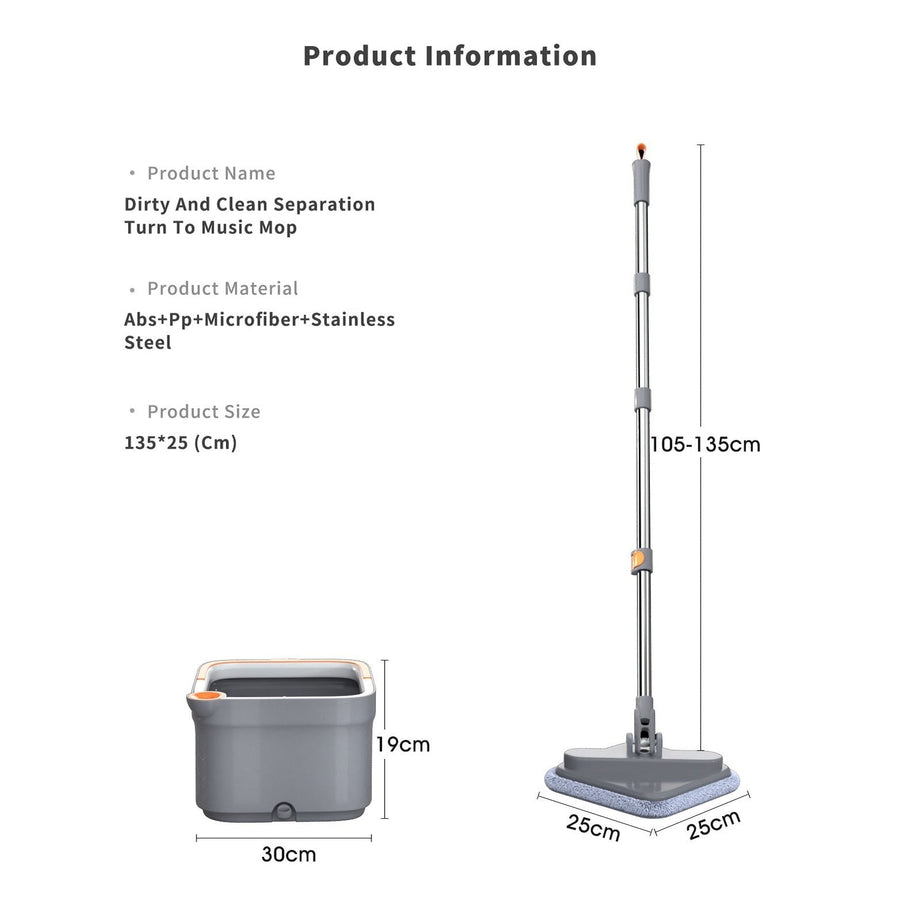 Magic Self-Cleaning Nano Floor Mop - Image 4