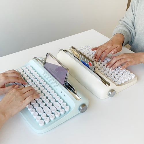 Mechanical Touch Creative Wireless Keyboard - Image 0