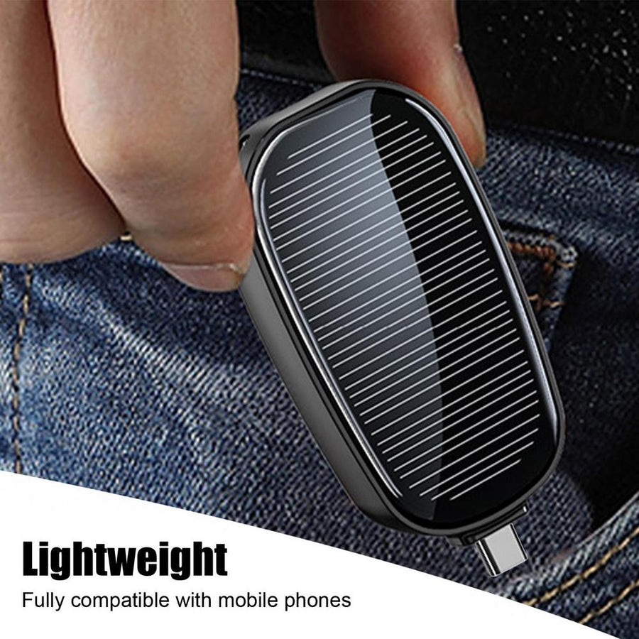 Mini Solar Keychain Power Bank - Image 7