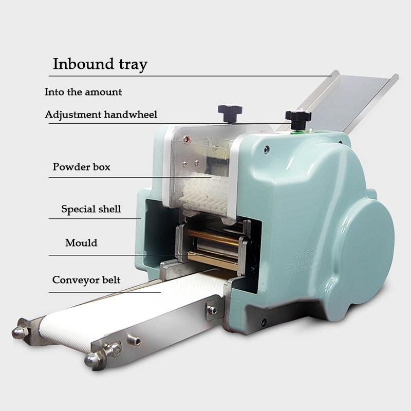 Automatic Dumpling Rolling Pasta Maker Machine - Image 3