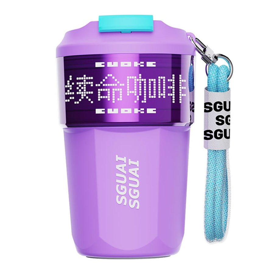 Smart Digital Pixel Stainless Steel Thermos Cup - Image 6