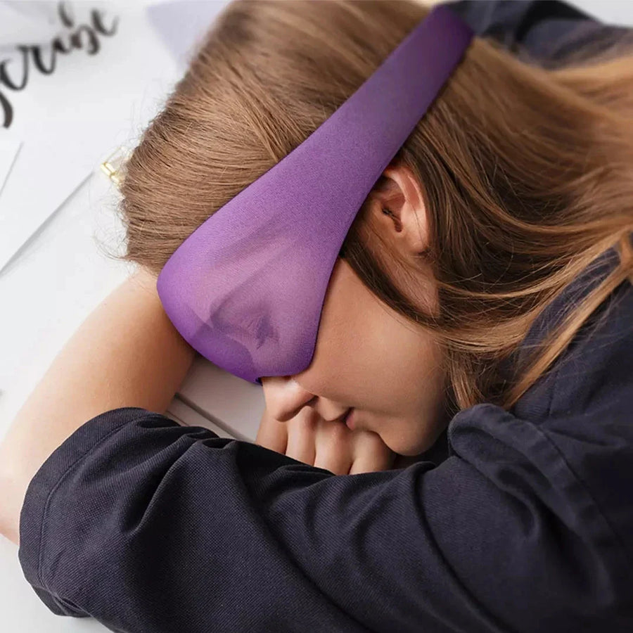 Futuristic Full Shading Relaxing Eye Massaging Sleeping Mask - Image 4