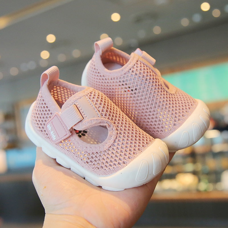 Breathable Summer Mini Mesh Baby Shoes - Image 1