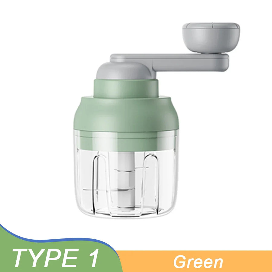 Manual Grinder Garlic Vegetable Chopper - Image 8