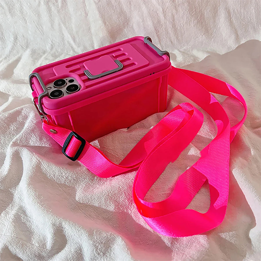 Mini Box Phone Case Crossbody Bag - Image 8