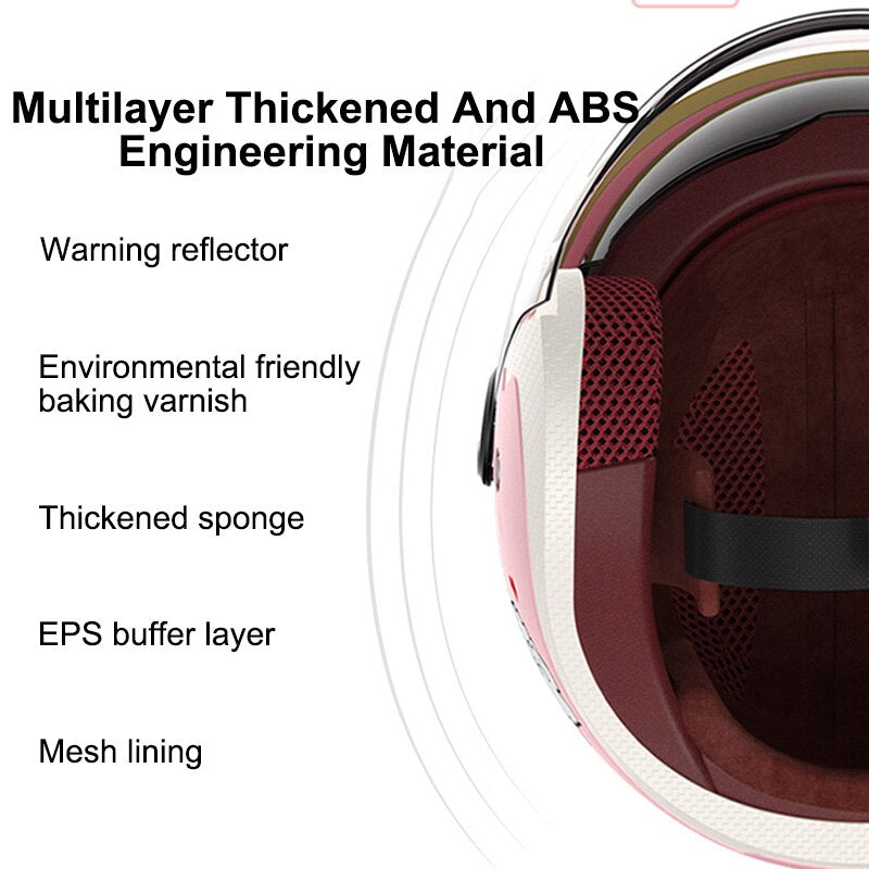 Maximum Protection Multi-Layer Biker Defender Helmet - Image 7