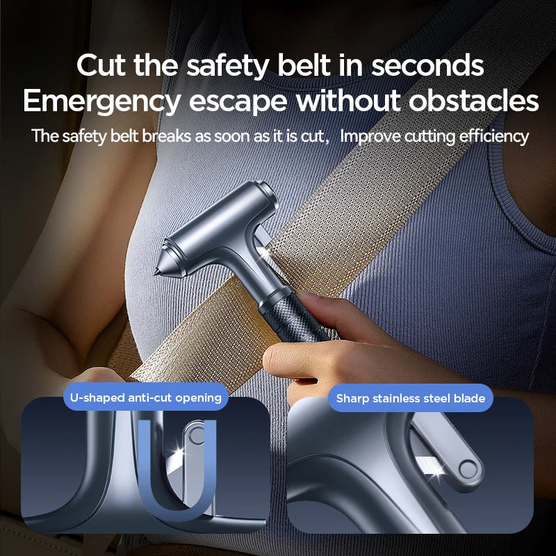 Emergency Car Survival Window Breaking Mini Hammer - Image 6