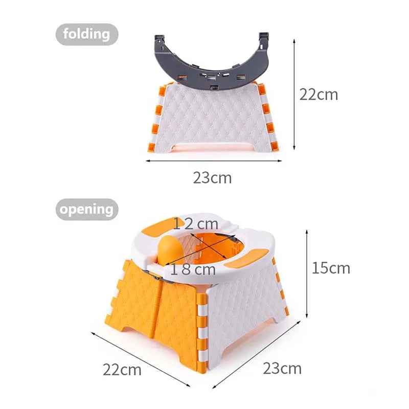 Foldable Kids Easy Potty Training Seat - Image 5