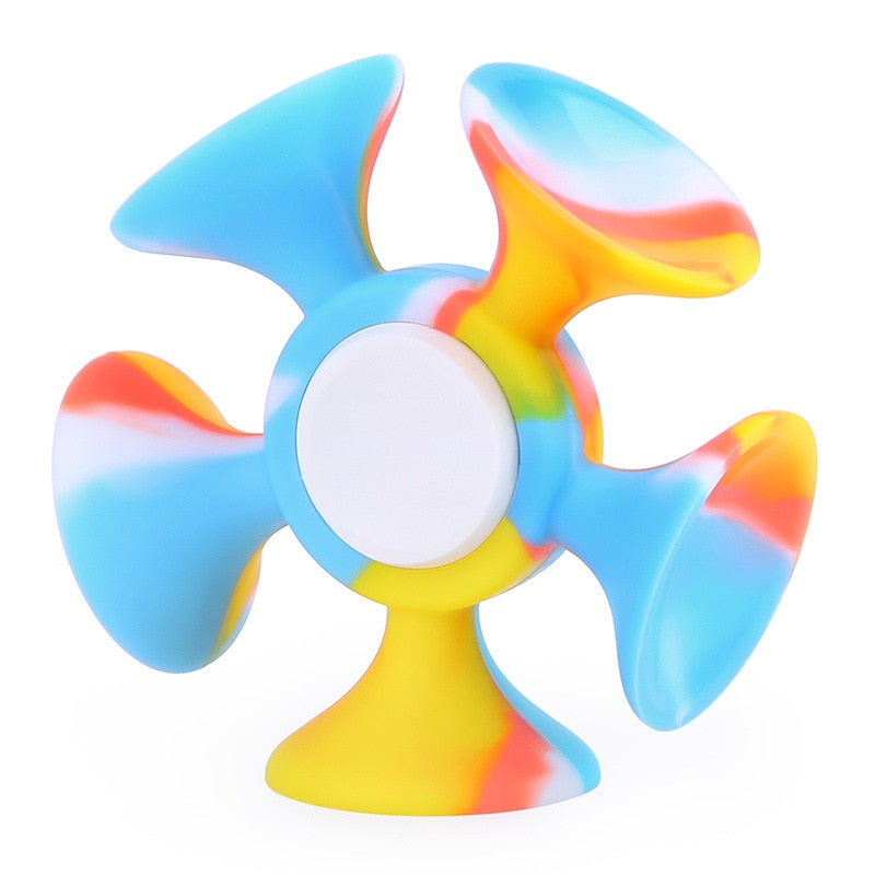 Anti-stress Silicone Colorful Hand Spinner - Image 8
