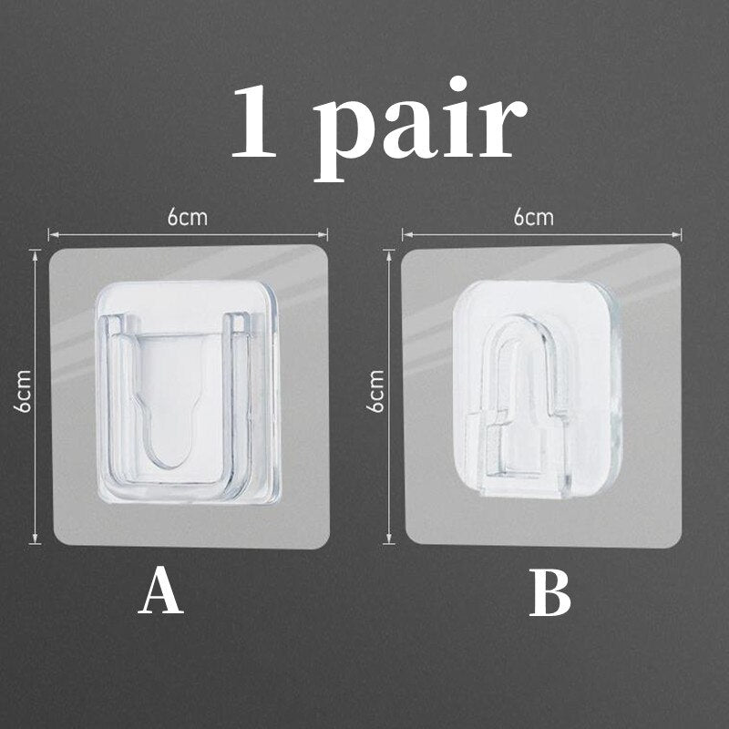 Double-Sided Adhesive Punch-Free Strong Wall Hook - Image 5