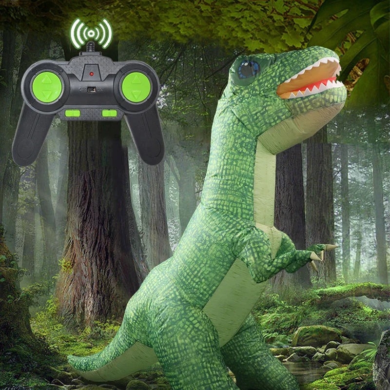 Dino Roar Giant RC Inflatable T-Rex Toy - Image 2