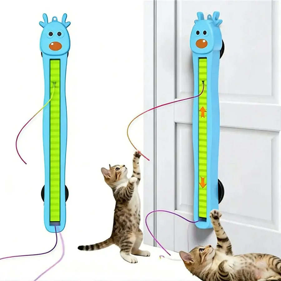 Skywire Wall-Mounted Flying Rope Cat Teaser Toy - Image 5