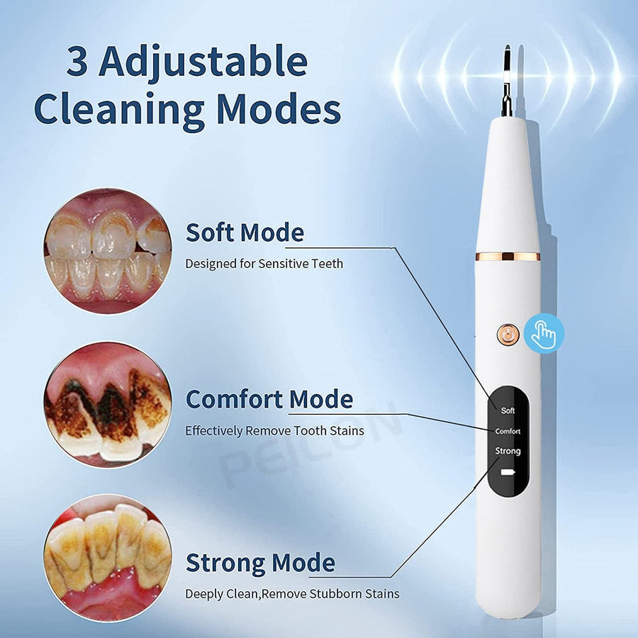 Gentle Touch Rechargeable Ultrasonic Tooth Cleaner Set - Image 4