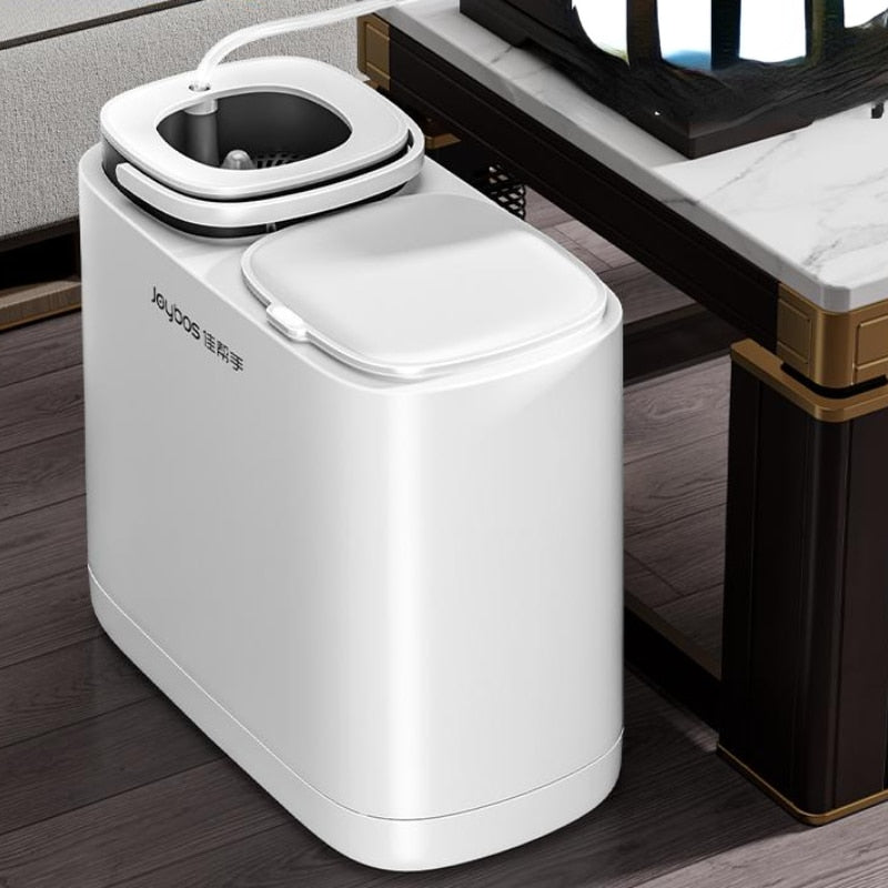 Dual Load Dry Wet Compartment Trash Can - Image 1