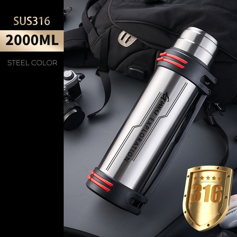 Giant Drink Stainless Steel Thermos Bottle - Image 7