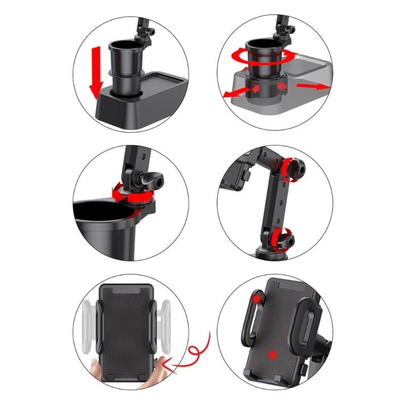 Drive Comfort Car Cup Holder Phone Stand - Image 2
