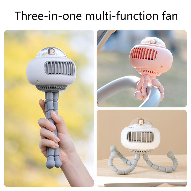 Portable Flexible Cute Baby Stroller Fan - Image 8
