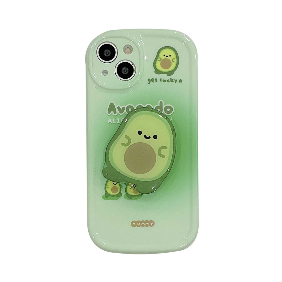 Yummy Avocado iPhone Holder Case - Image 6