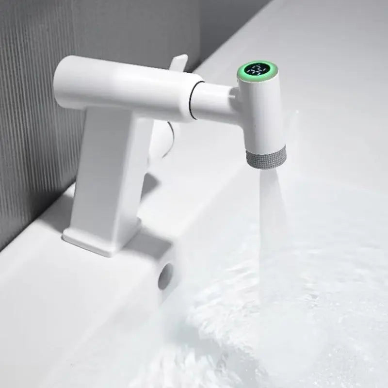 Futuristic Smart Display Waterfall Temperature Control Faucet - Image 4