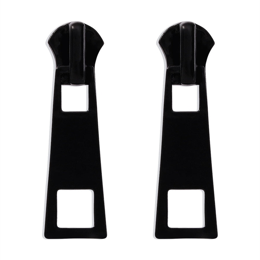 Creative Mini Zipper Earrings - Image 4