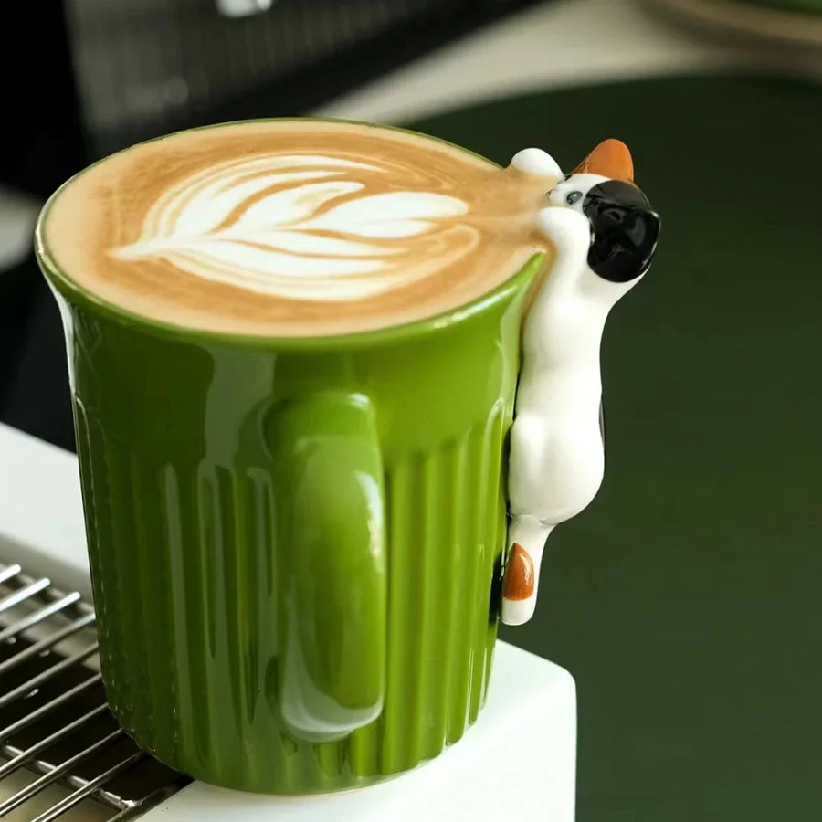 Climbing Cat Coffee Mug - Image 2