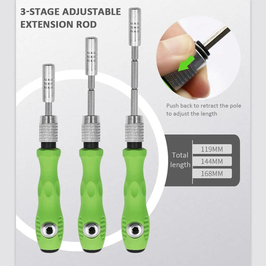 32in1 Multifunctional DIY Magnetic Mini Screwdriver Set - Image 4