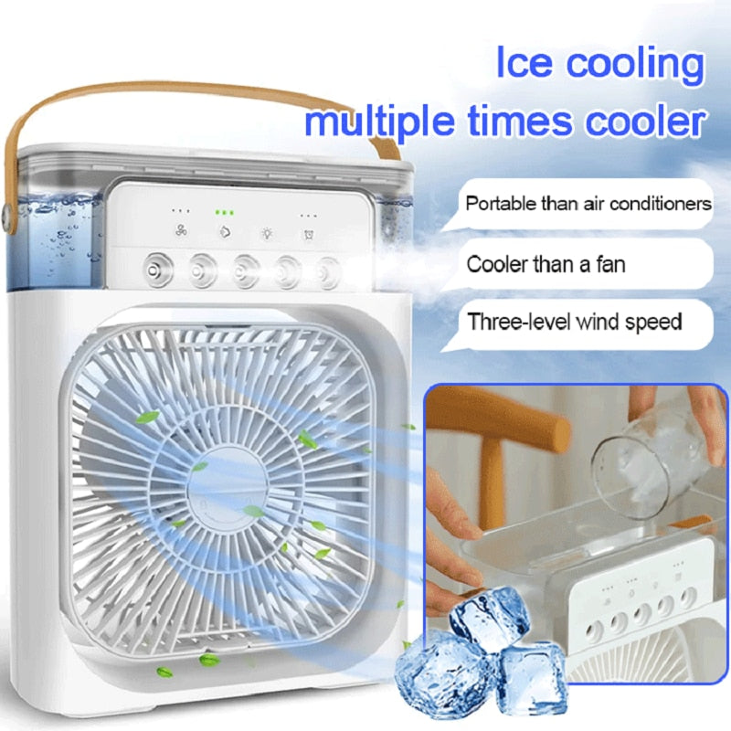 Portable Mini Air Cooling Fan - Image 2