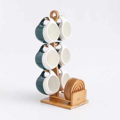 Simple Harmony Ceramic Tea Pot Set - Image 9