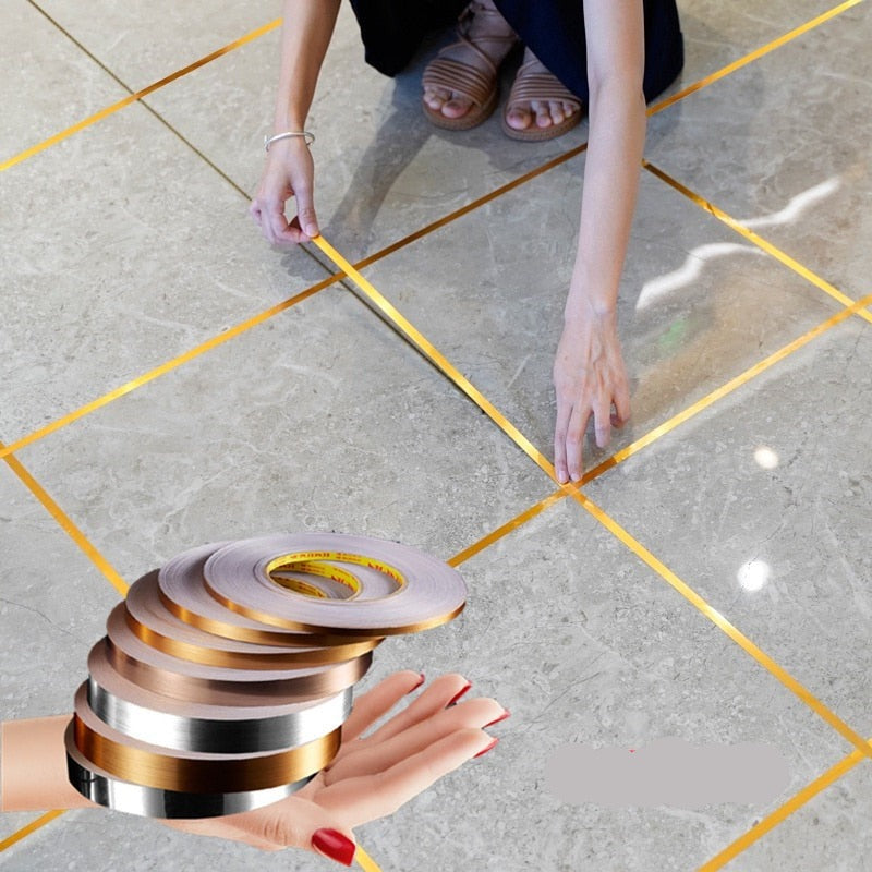 Floor Tile Gap Filling Sticker - Image 1