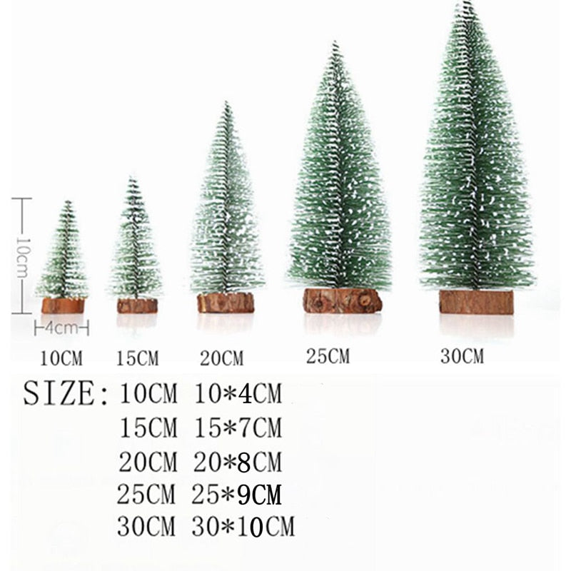 Holiday Cheer Mini Pine Tree Decor - Image 5