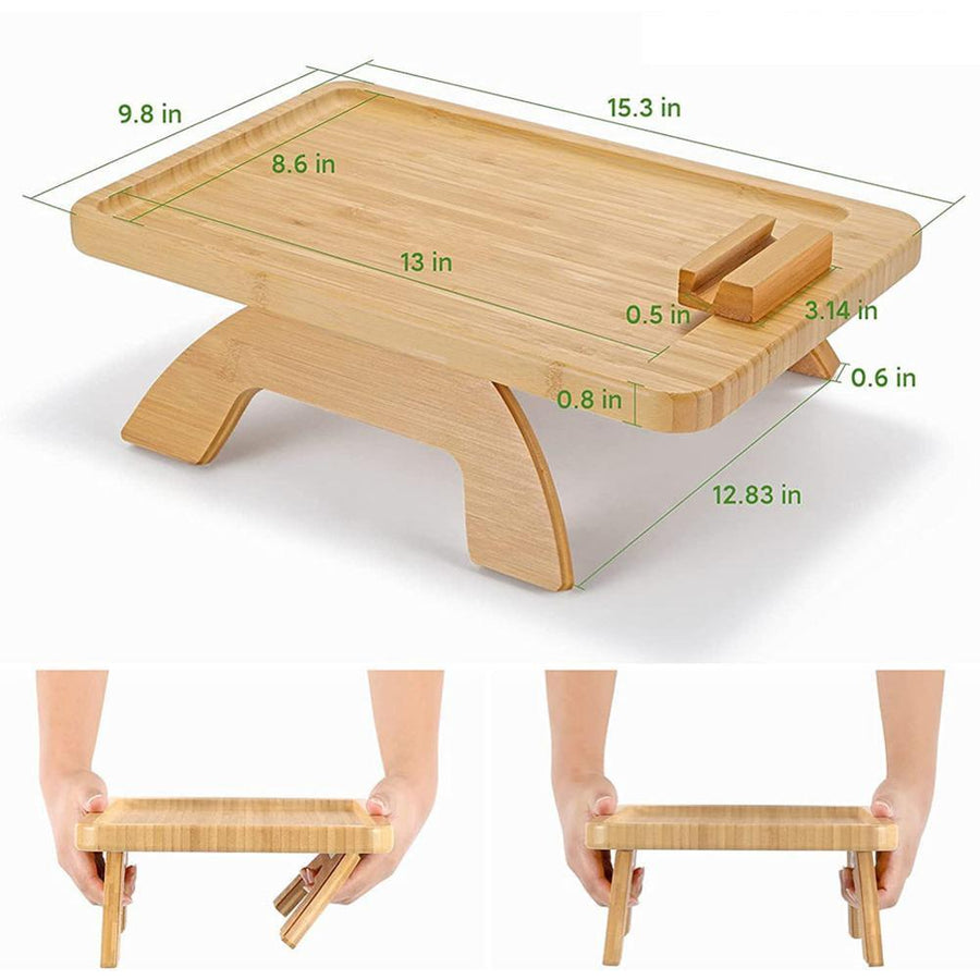 Comfy Sofa Armrest Wooden Tray - Image 6