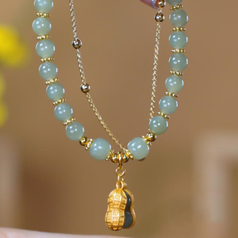 Elegant Design Double Layers Lovely Bracelet - Image 3
