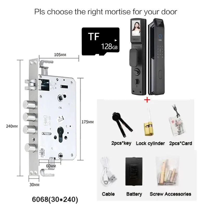 Automatic Secure Face Recognition Smart Fingerprint Door Lock - Image 13