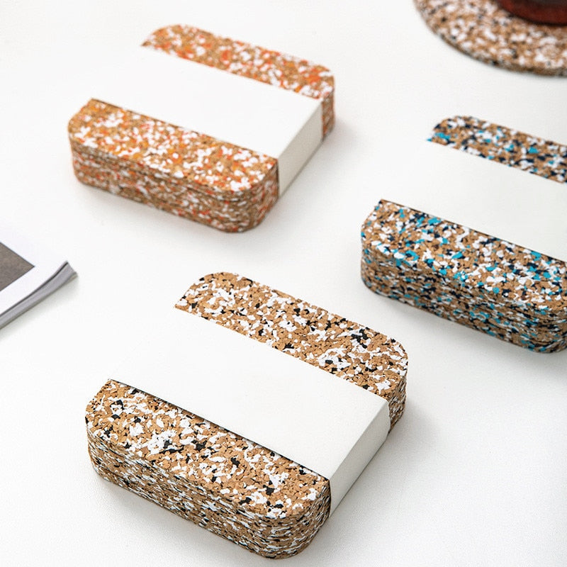 Colorful Cork Cup Coaster - Image 2