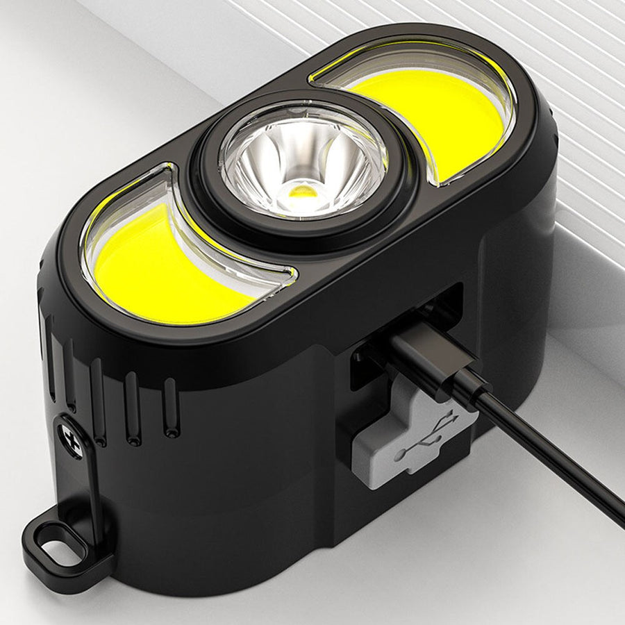 Ultra Glow Rechargeable Hidden Strap Headlamp - Image 1