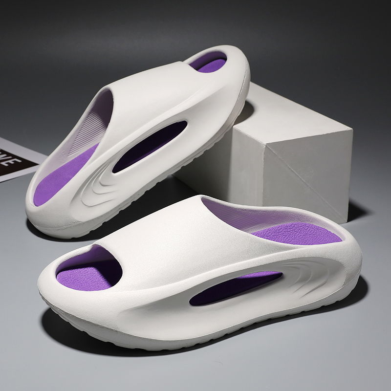 Hollow Out Futuristic Beach Slippers - Image 11