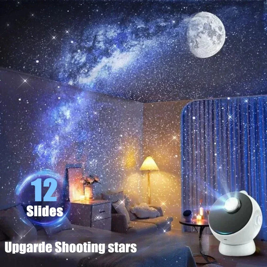 12in1 Shiny Star Meteor Bluetooth Night Projector - Image 2