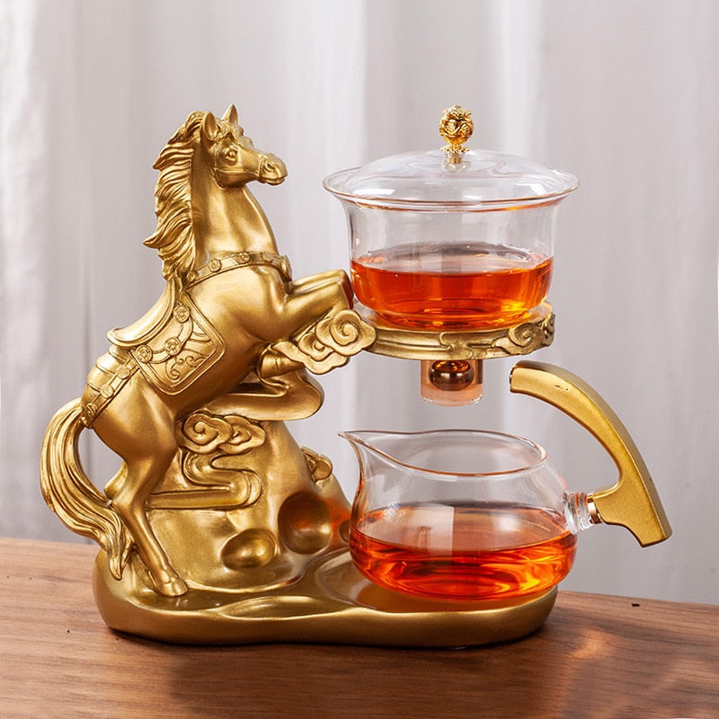 Mystic Golden Dragon Teapot - Image 12