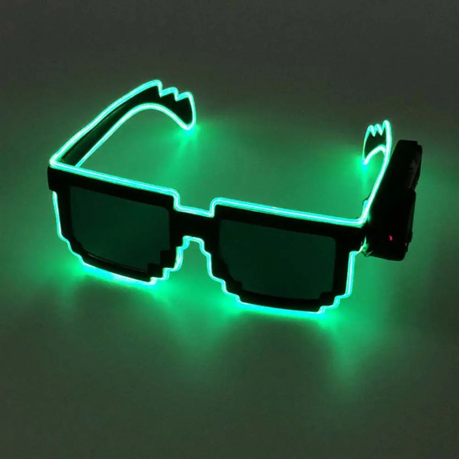 Flashing Luminous 8-Bit Stylish Party Glasses - Image 11