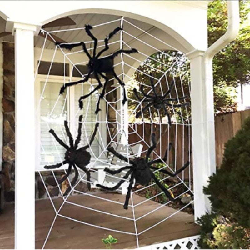 Big Black Spider Halloween Party Decoration - Image 7