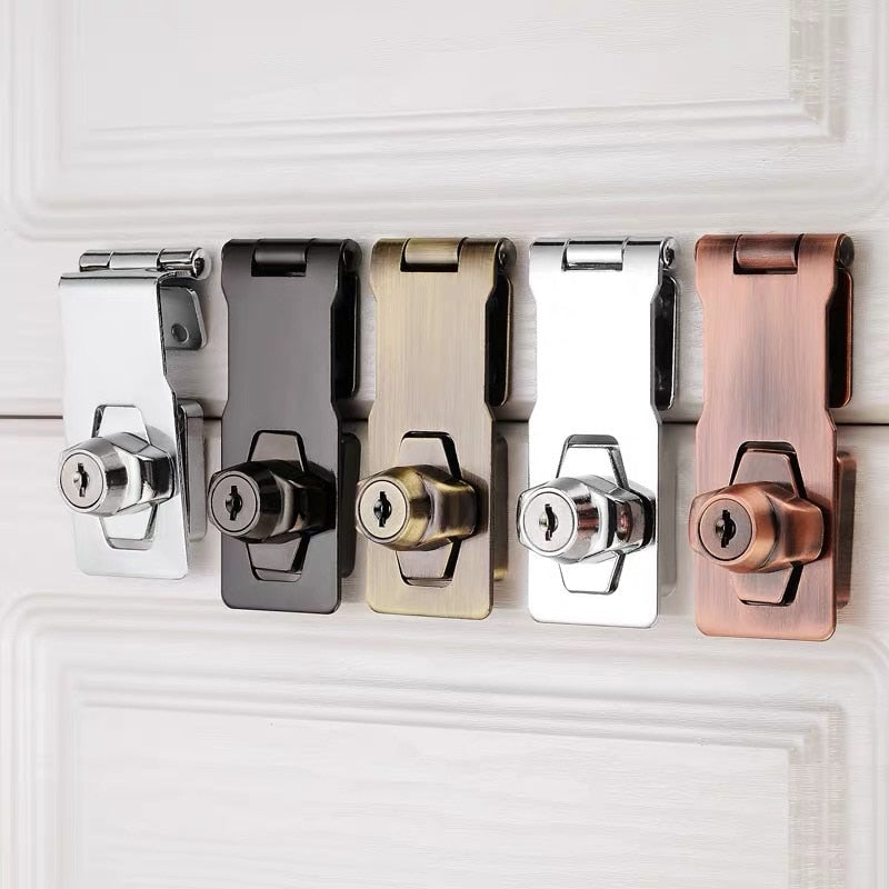 Cabinet Secure Stainless Steel Heavy Duty Drawer Lock - Image 1